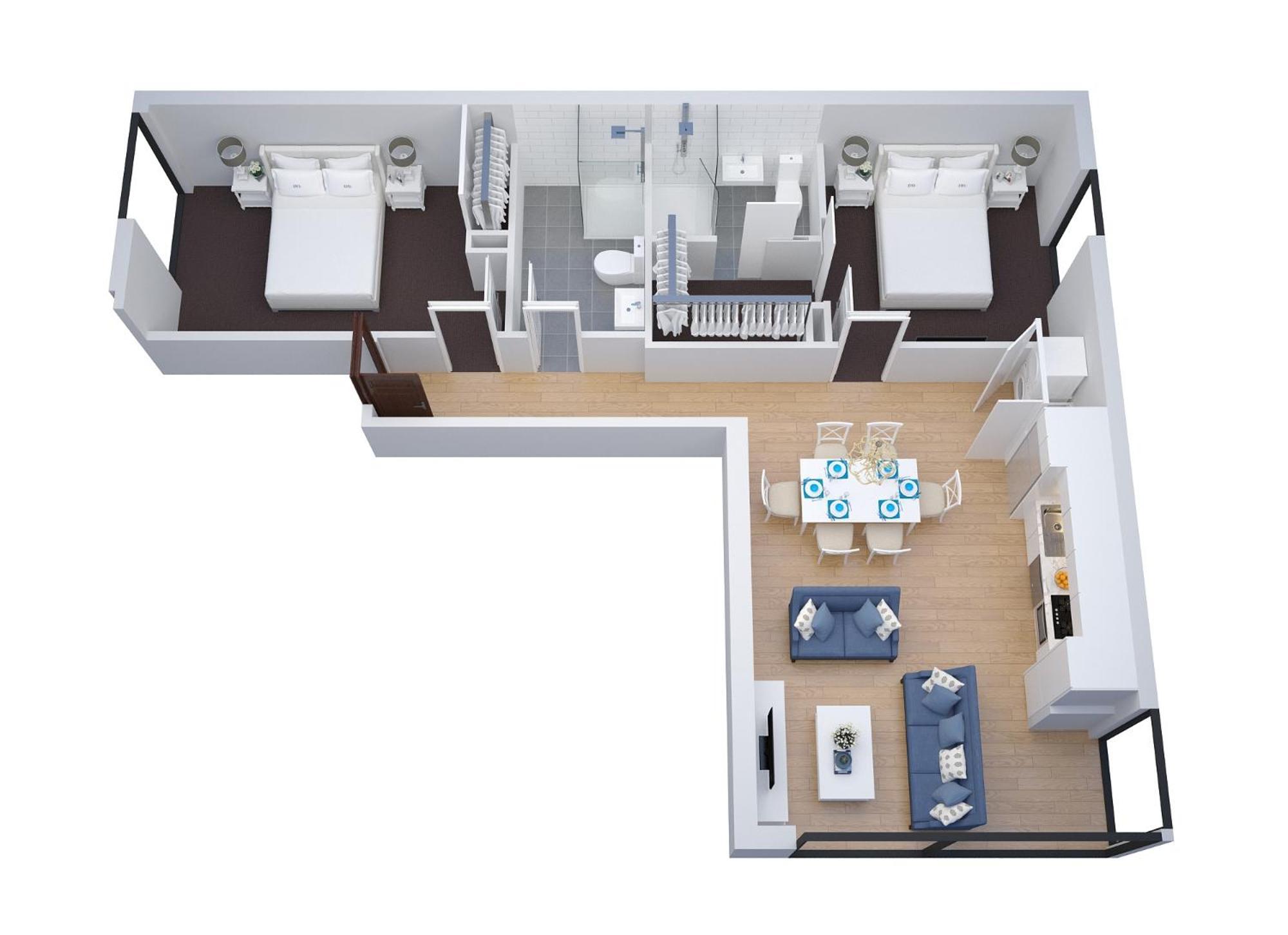 The Hamptons Apartments - St Kilda Мелбърн Екстериор снимка
