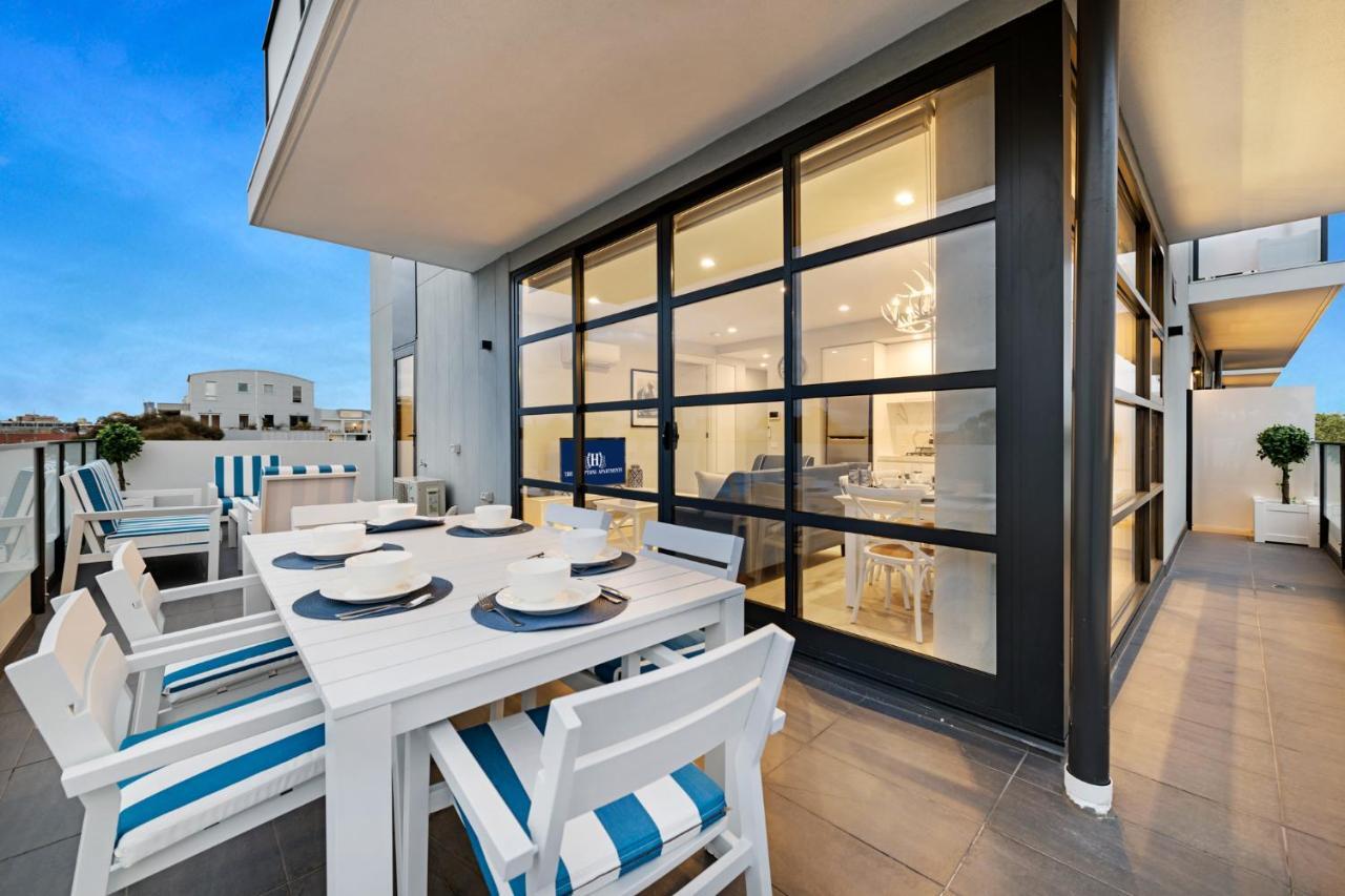 The Hamptons Apartments - St Kilda Мелбърн Екстериор снимка