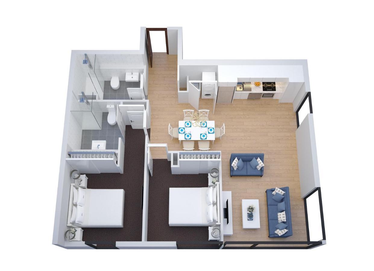 The Hamptons Apartments - St Kilda Мелбърн Екстериор снимка