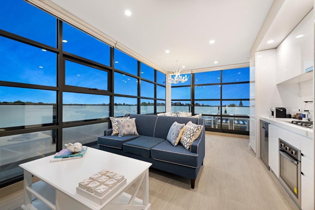 The Hamptons Apartments - St Kilda Мелбърн Екстериор снимка